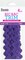 Essentials By Leisure Arts Ric Rac 1/2" 4 yards Purple - rick rack trim for sewing - wavy ric rac trim for sewing and crafts - ric rac ribbon - rick rack trim purple